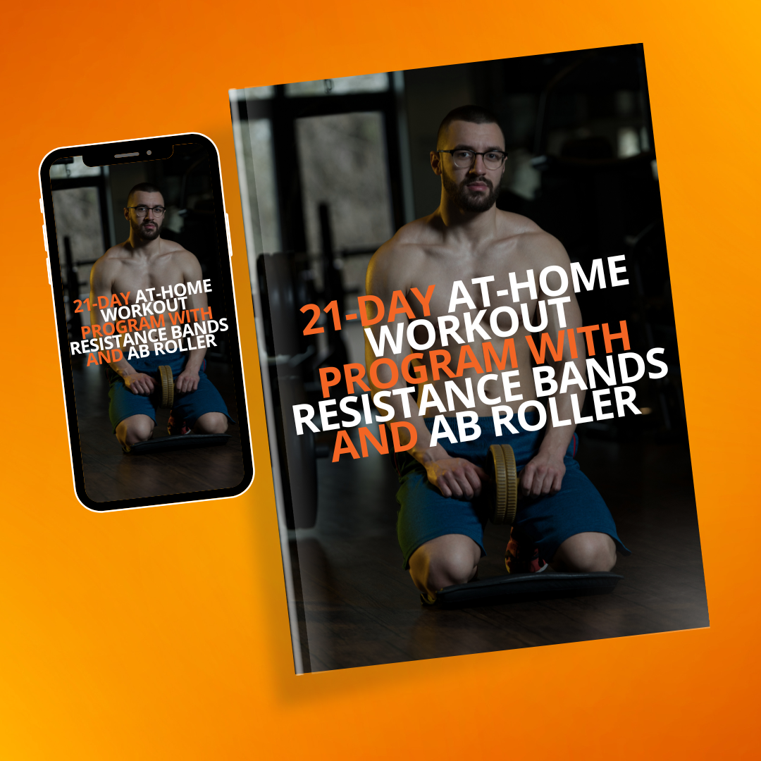 21-Day At-Home Workout Program with Resistance Bands and Ab Roller