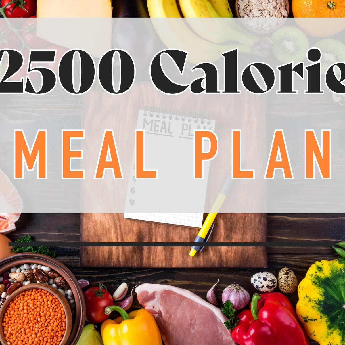 2 Week 2500 Calorie Start Meal Plan